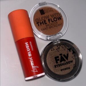 Bronzer and FAV Eyeshadow & Liquid Blush Bundle NEW
